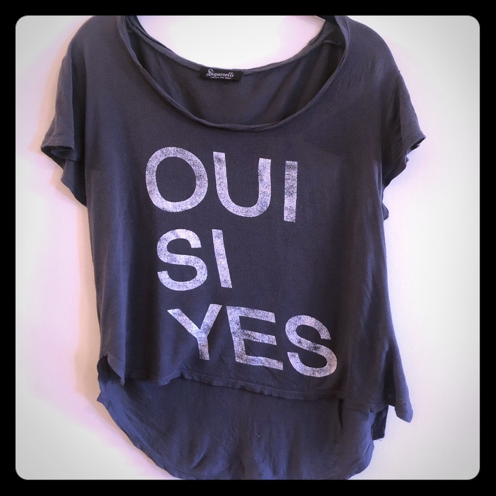 Cropped Graphic T-shirt